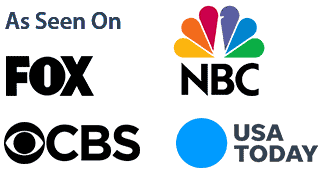 As seen on FOX, NBC, CBS and USA Today